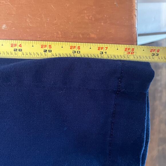 TNA Aritzia Women's Navy Blue High Rise Wide Leg Crawford Trouser Pants Size 2 - Picture 10 of 10